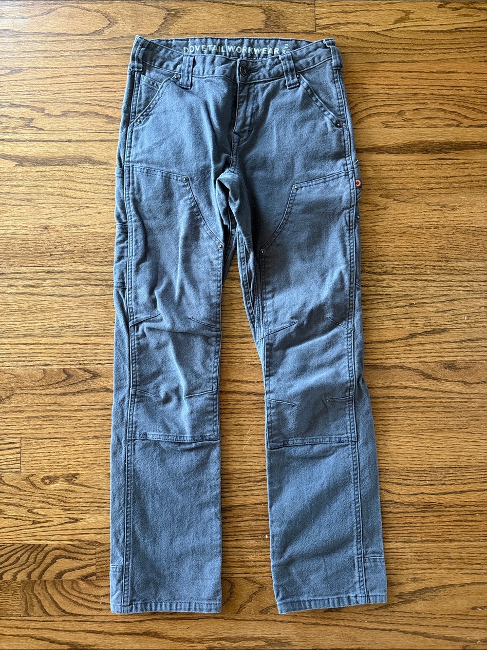 Dovetail Britt Workwear Women's Utility Pants — Grey